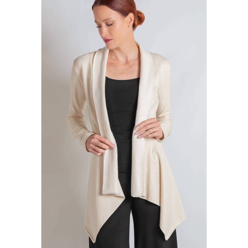 NEW REVIR jute fleece jacket in oatmeal